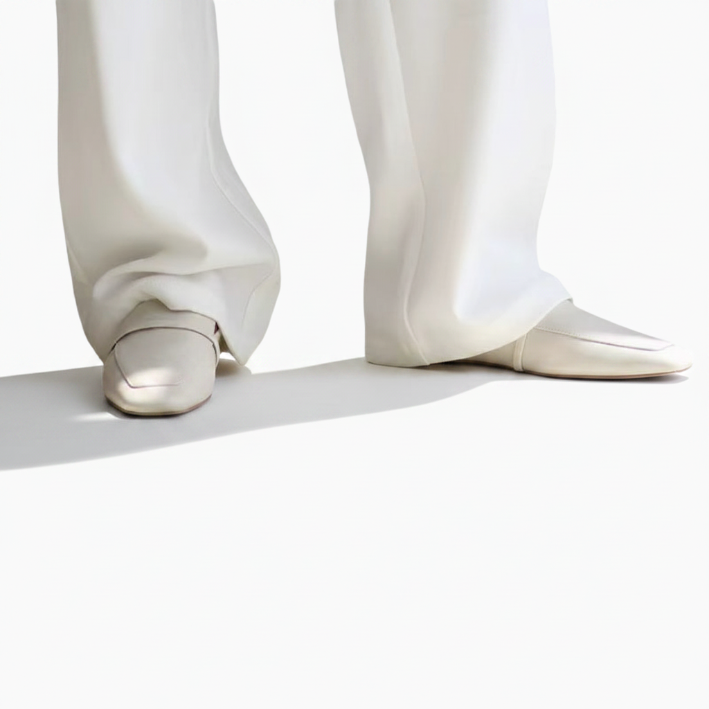 Mocassin Crème Femme - vue 7